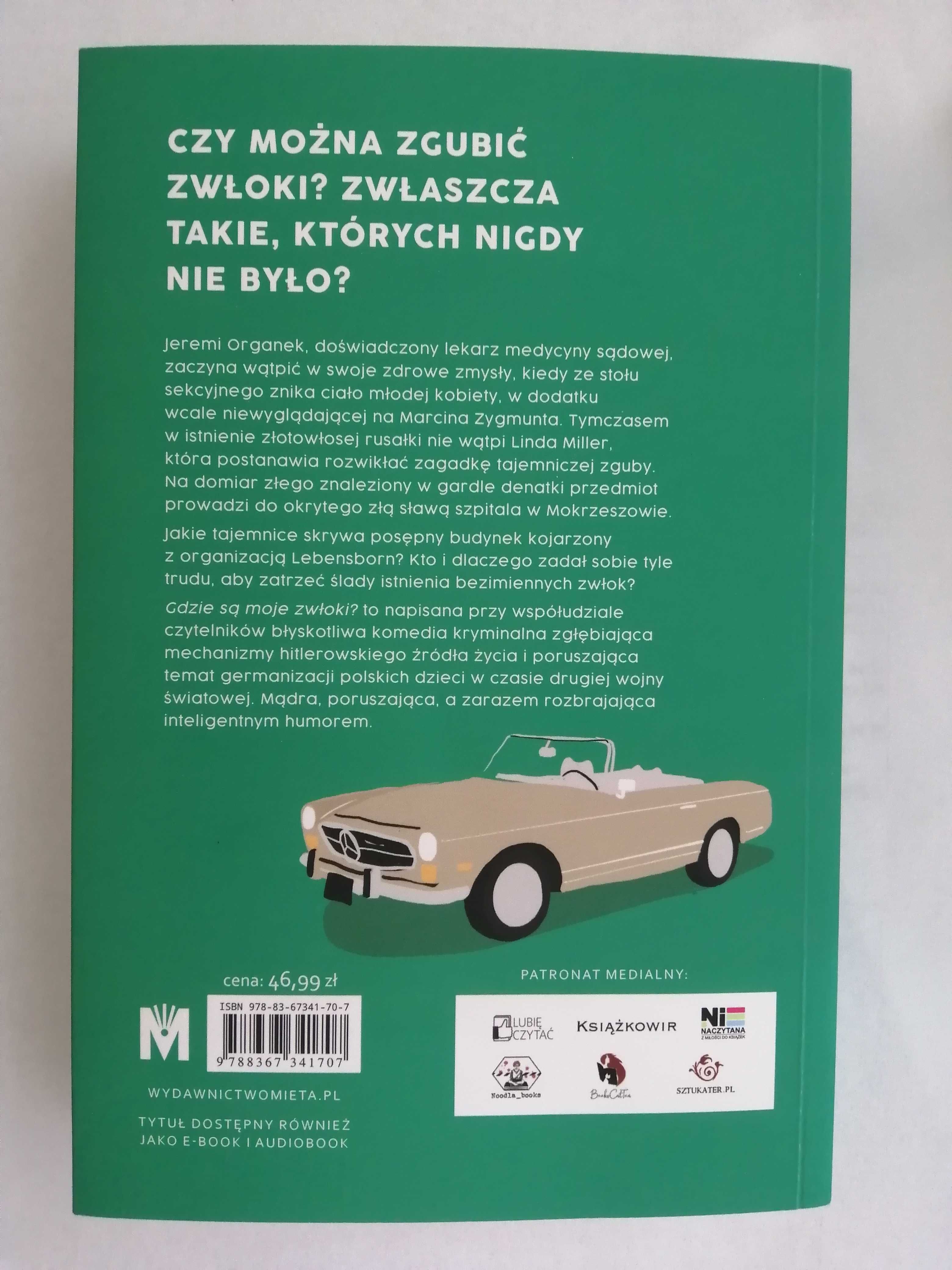 Książka Gdzie są moje zwłoki?