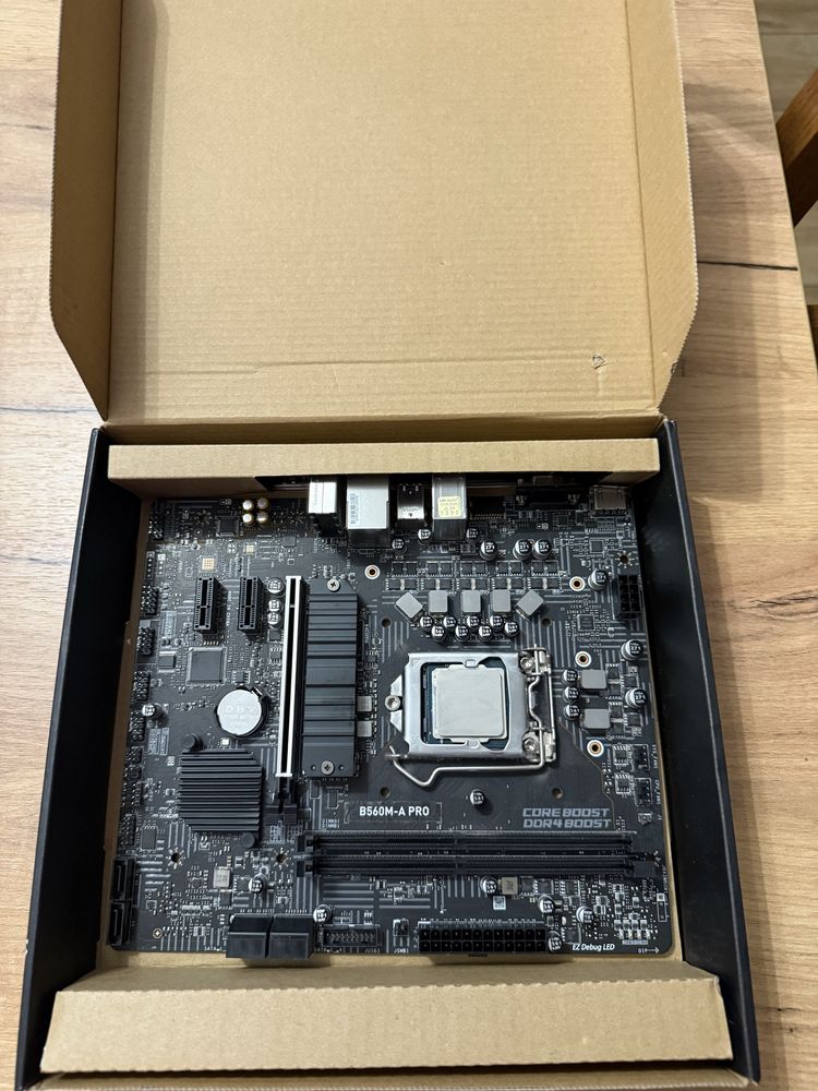 Płyta główna i procesor MSI B560M-A PRO (mATX) + Intel Core i5-10400F