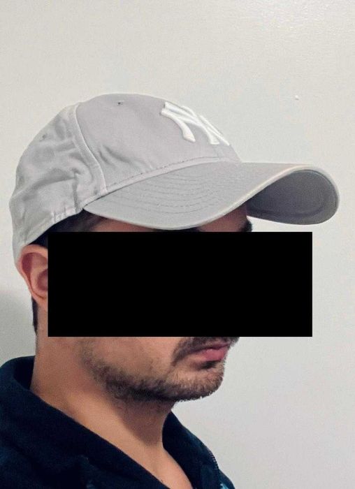 Boné de Basebol MLB New York Yankees Adulto Cinza