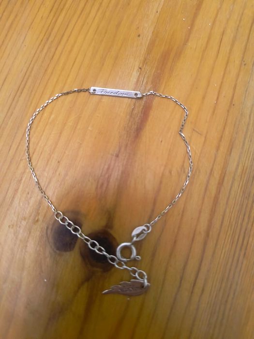 Bransoleta srebrna Freedom firmy Kruk