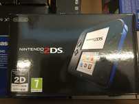 Nintendo 2 DS Black + Blue - Nova