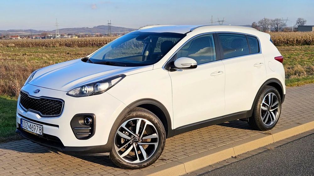 Kia Sportage 1.7 CRDI Nawigacja PL Ledy Klimatronik Kamera Nowy Rozrząd Zadbana