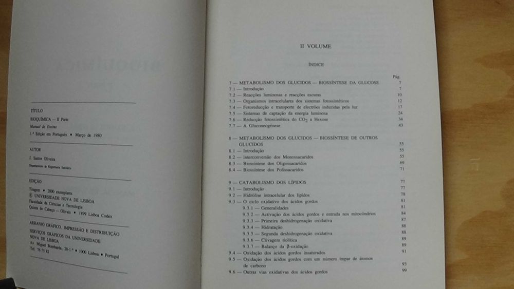Bioquímica, Vols. 1, 2 e 3
