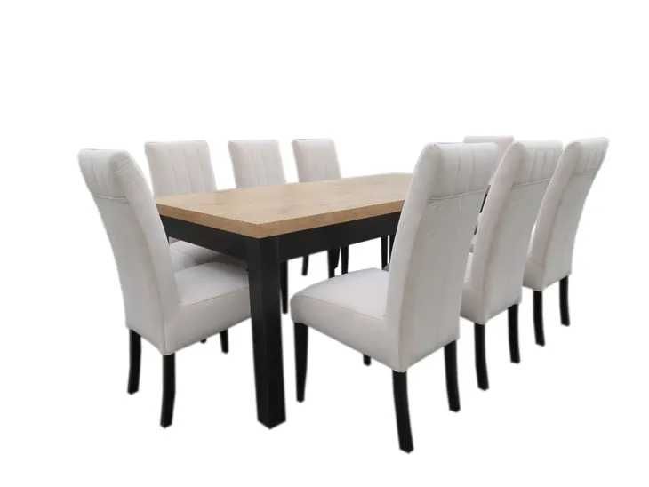 Stół Mk7 ( 160x90/50) + 8 krzeseł Simi