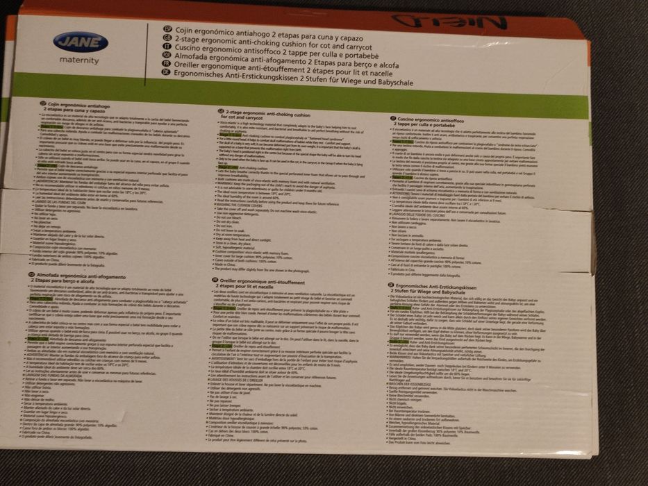 Poduszka ortopedyczna dla niemowląt