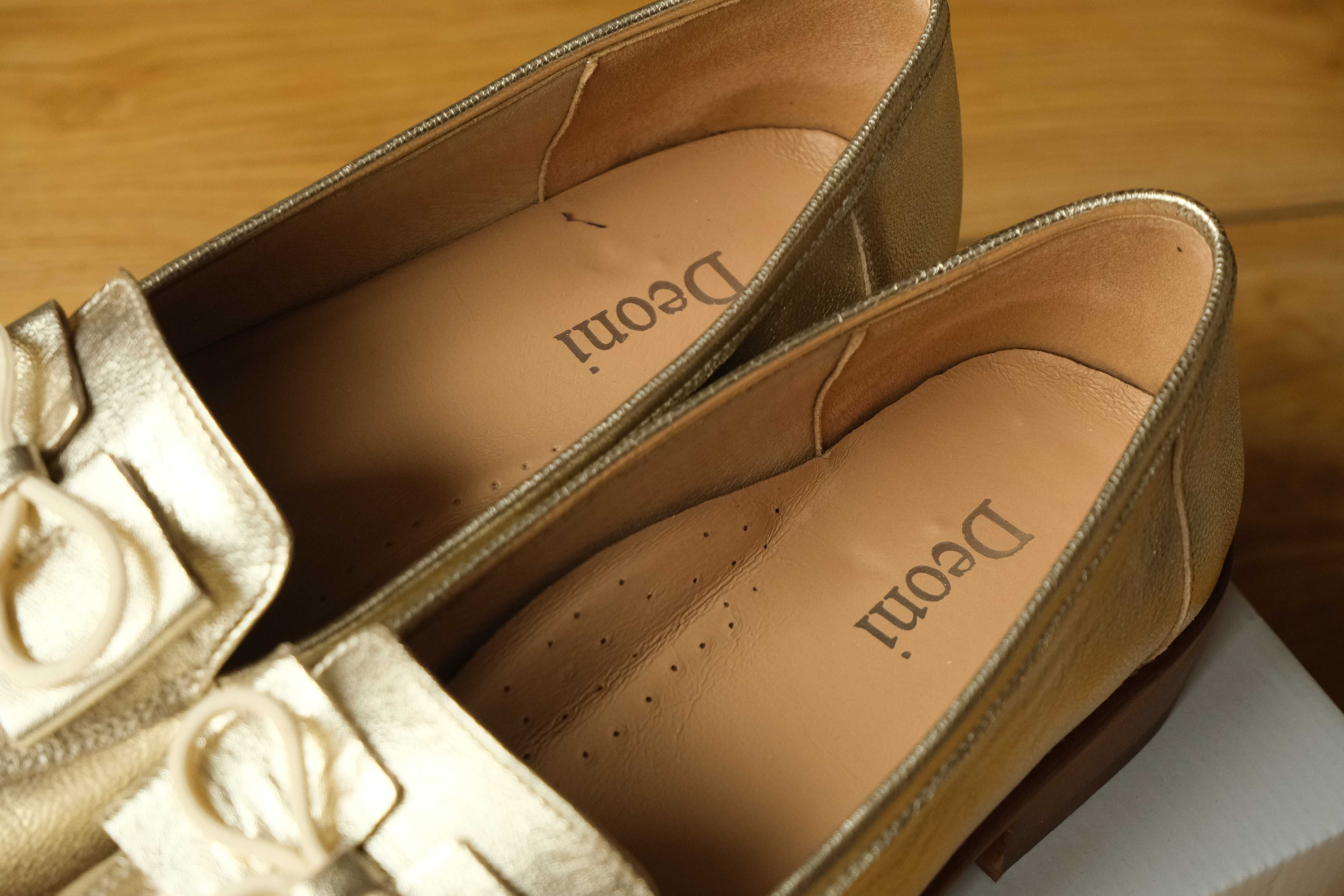 Buty mokasyny damskie firma Deoni 38 rozmiar