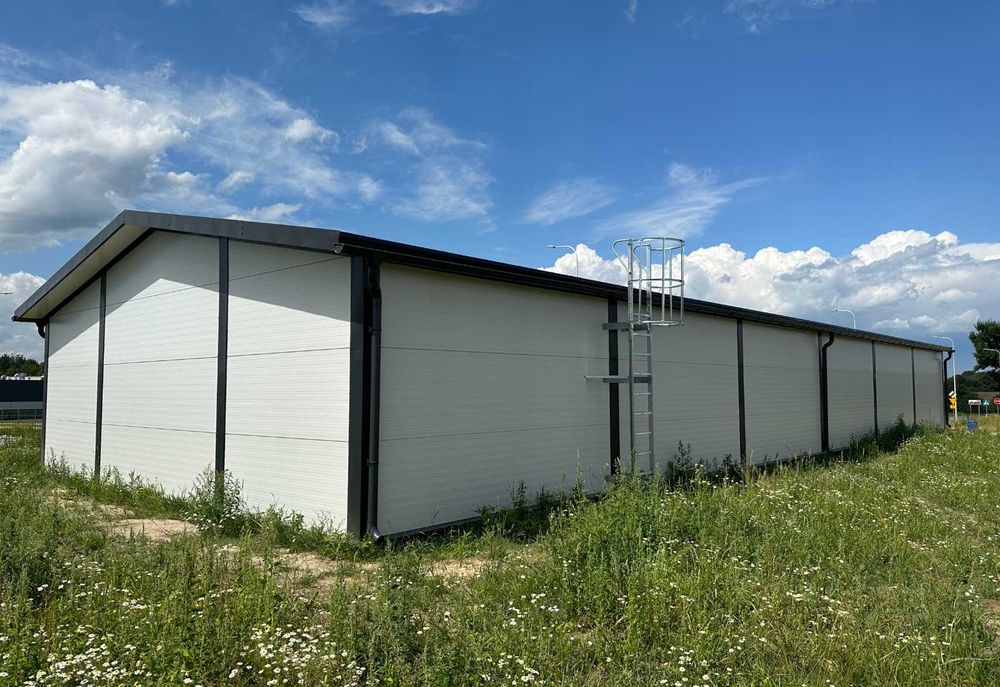 Hala Ocieplana 10x30x5m + Biuro Magazynowa Magazyn PIR Stalowa 300m2