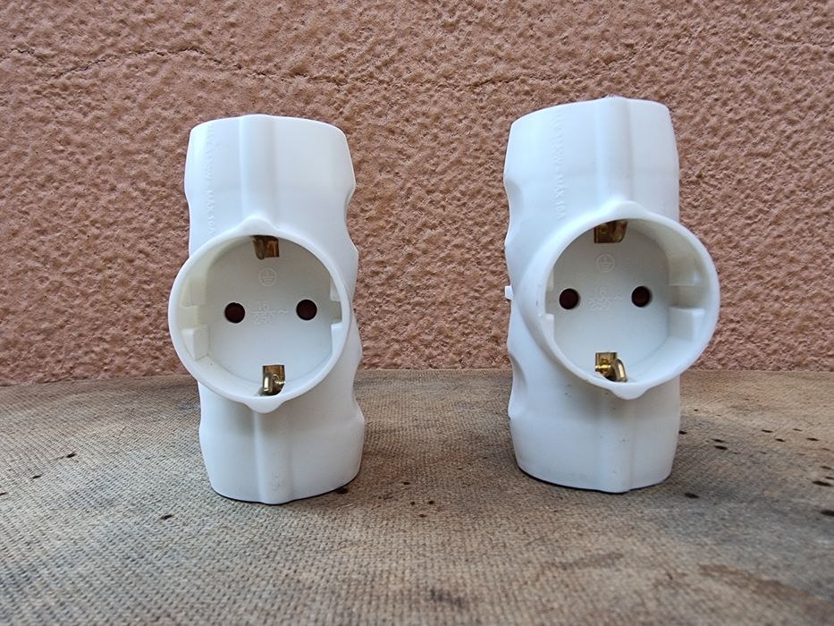 Fichas triplas schuko