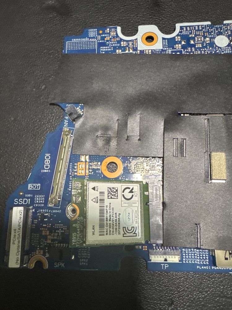 Материнська плата Dell inspiron 15  5502