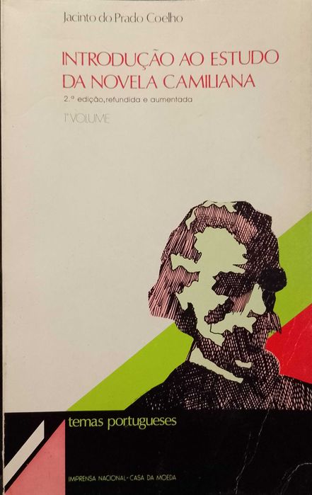 Introdução ao Estudo da Novela Camiliana - Jacinto do Prado Coelho