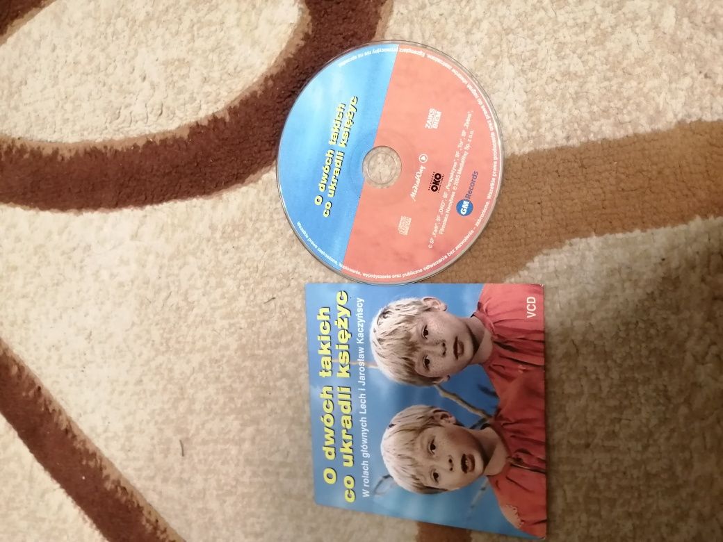 Płyta VCD O dwóch takich co ukradli księżyc.