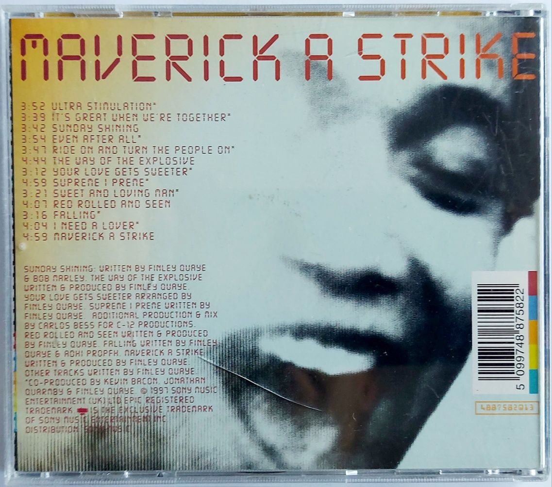 Finley Quaye Maverick A Strike 1997r