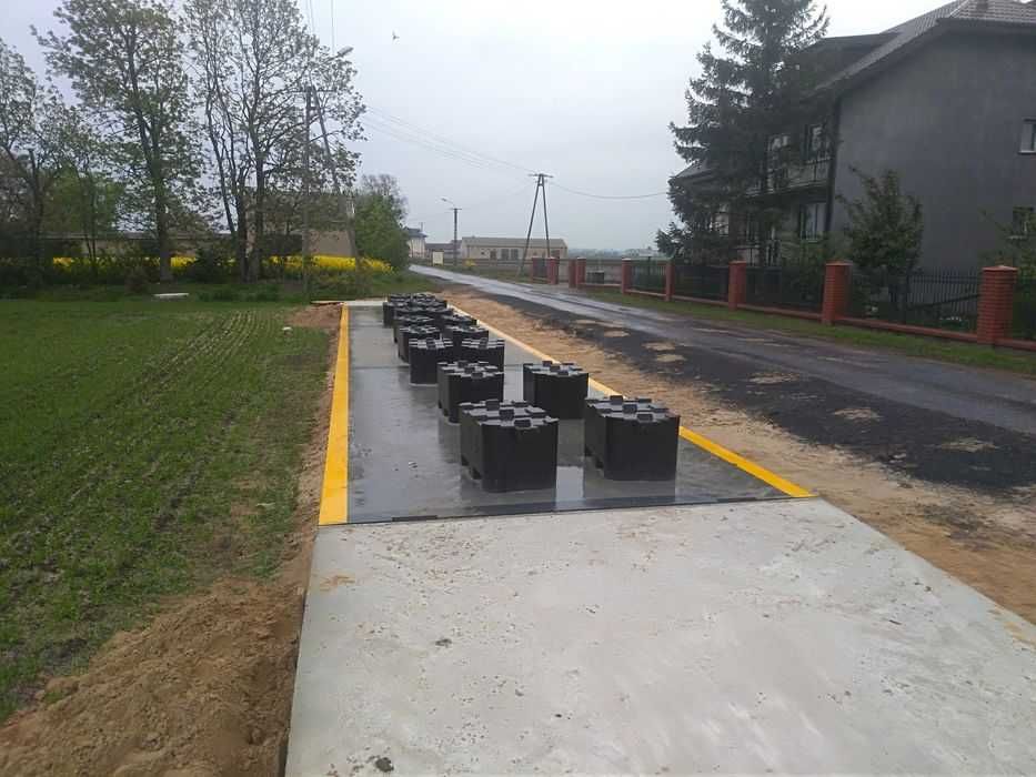 Waga betonowa - gotowe pomosty szybka realizacja