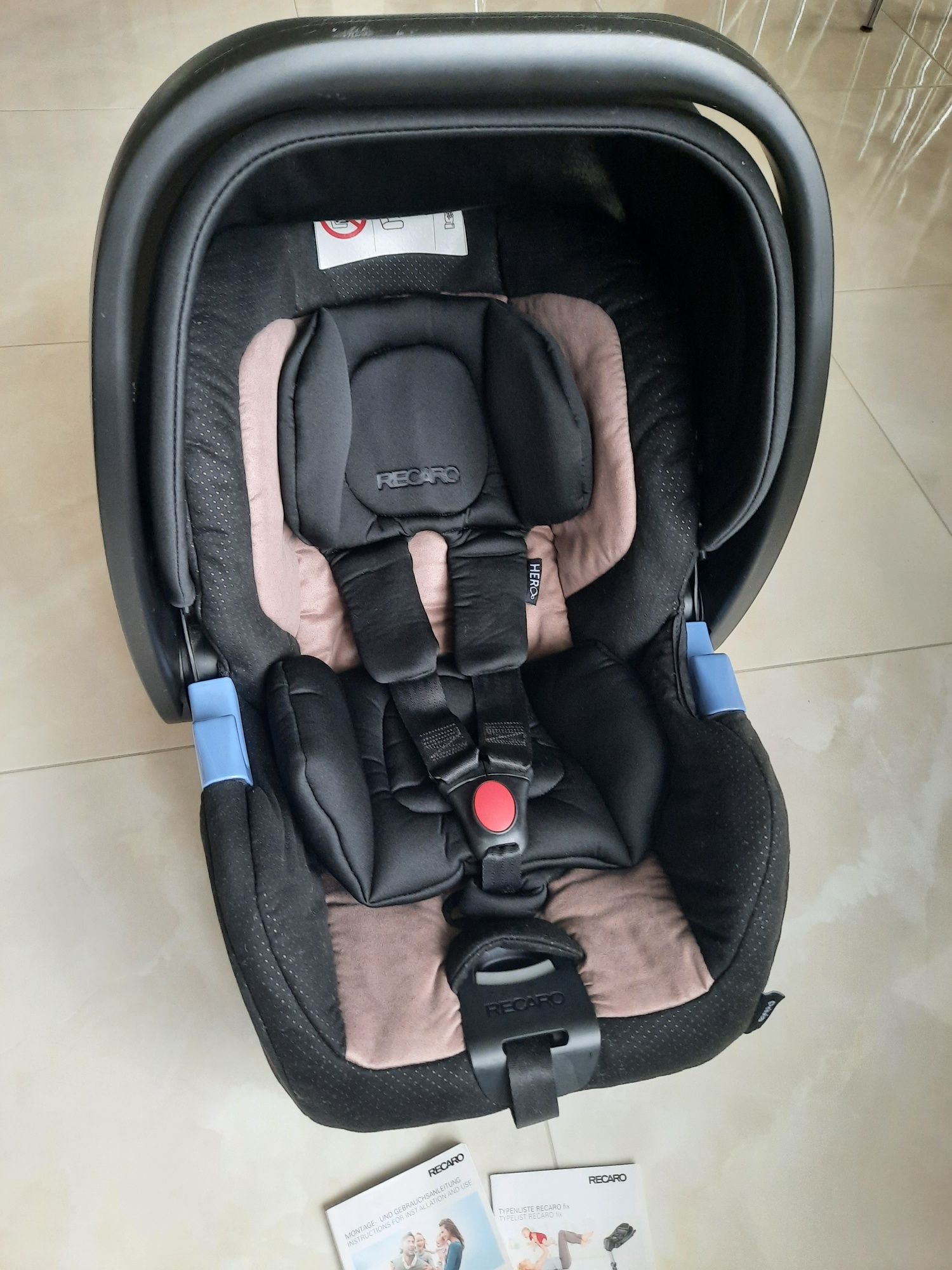 Автокрісло Recaro 0-13 з базою ізофіх , isofix