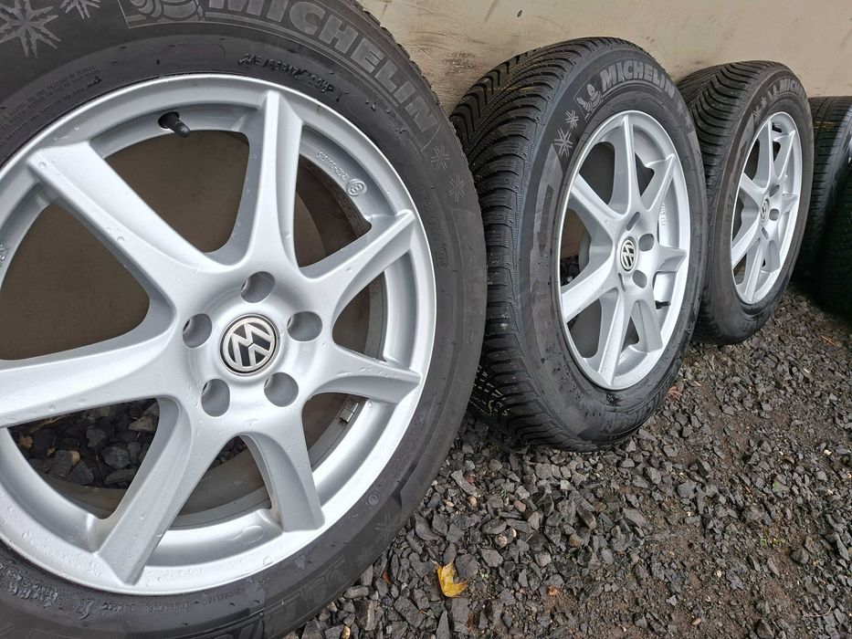 [K81] KOŁA ZIMOWE,ALUFELGI 17'' 5x112 VW Tiguan,Kodiaq,Q3,Terraco.