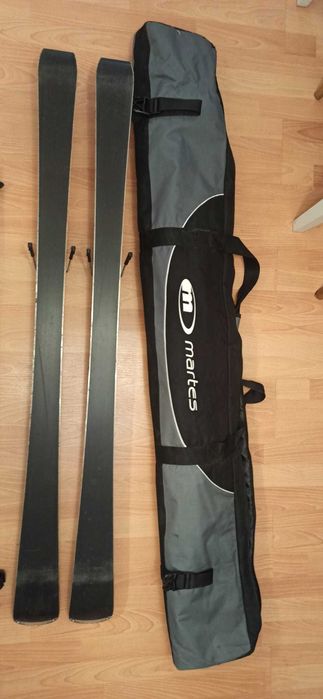 Narty z wyposażeniem