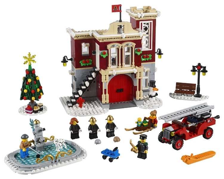 Lego 10263 Winter Village Fire Station Novo e Selado