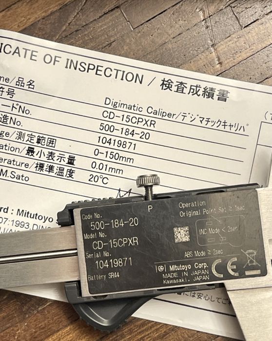 Mitutoyo AOS 150/0,01 mm 500.184.20 suwmiarka cyfrowa oryginał precyz