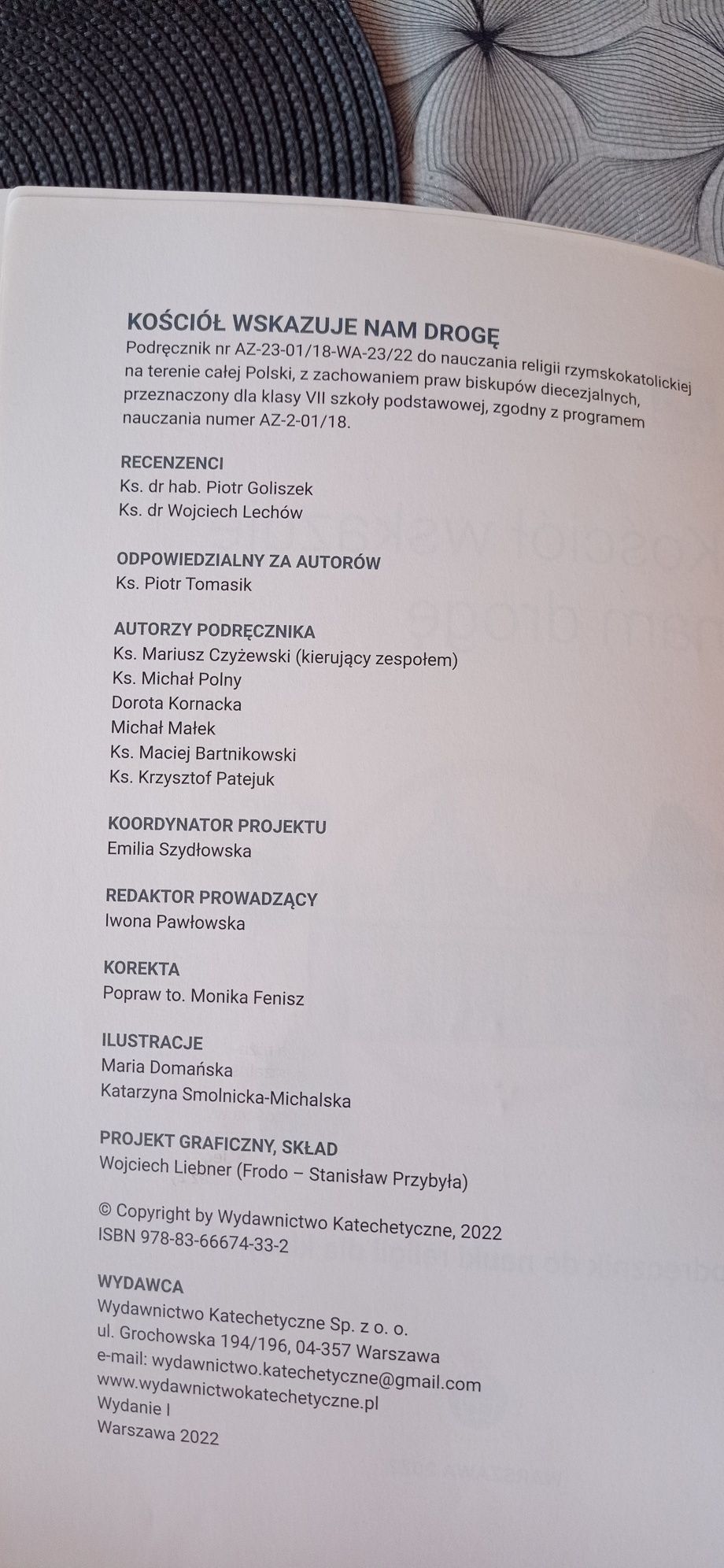 Podręcznik do religii klasa 7