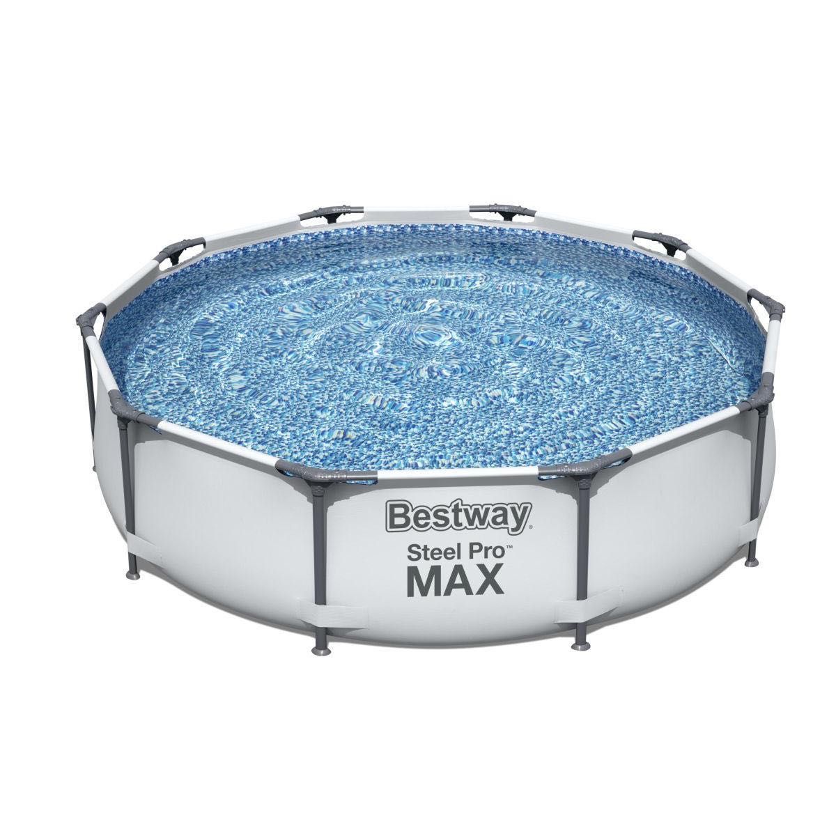 Каркасний басейн Bestway Steel Pro MAX, розмір 305 x 76 см