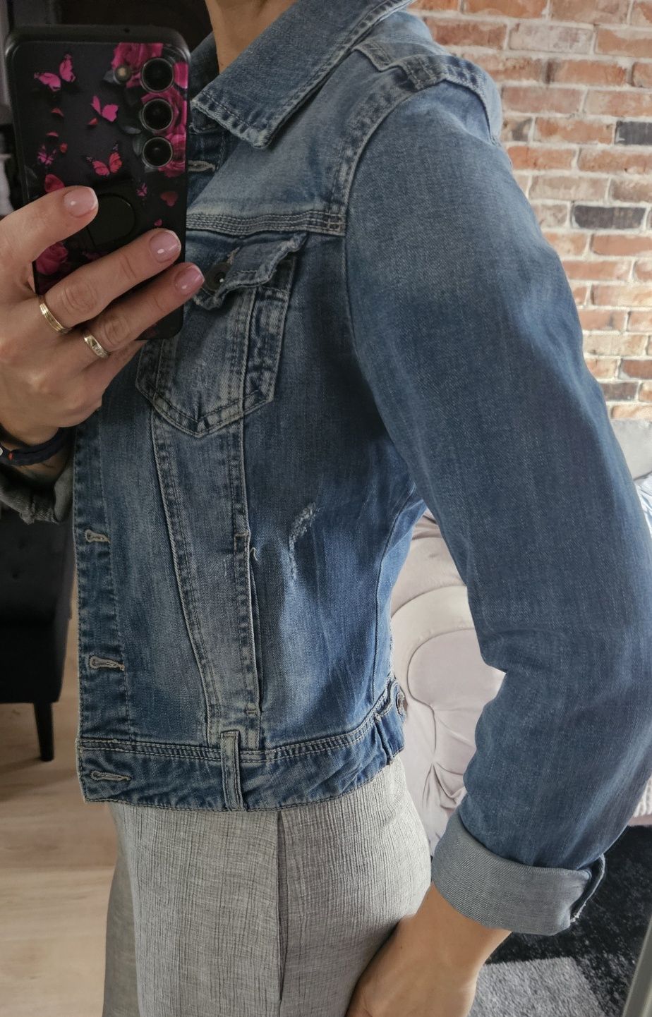 Kurtka jeansowa Stradivarius rozm.M