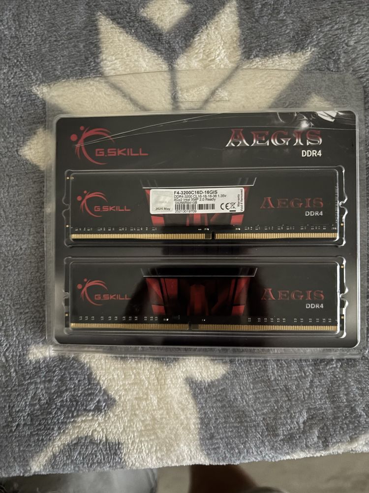 Memória RAM UDIMM G.SKILL Aegis 16GB (2x8GB) DDR4-3200MHz (Intel XMP)