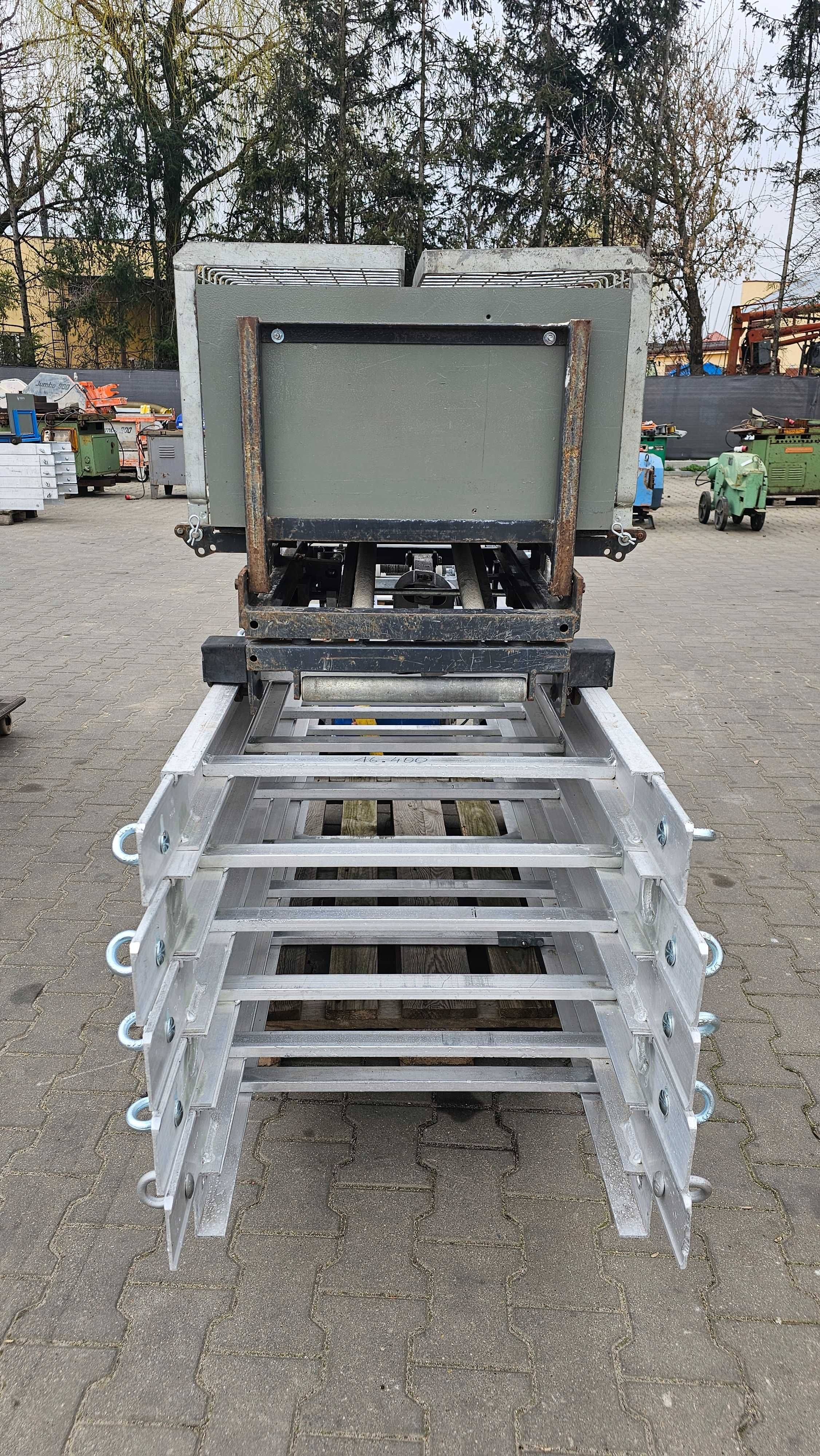 Winda drabina dekarska Bocker TopLift 12-22m wciągarka dachowa Nr110