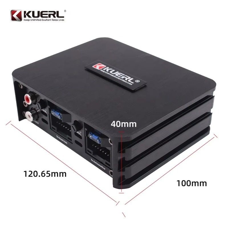 Підсилювач звуку для автомагнітоли Android K-DSP4 4*60W автомобільний