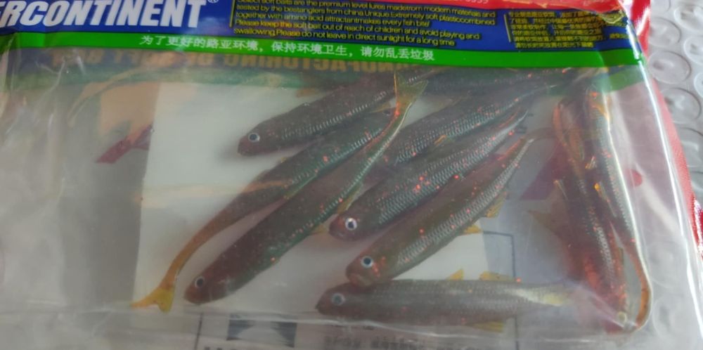 Zestaw spinning przynęty