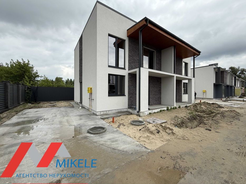 Без % Дуплекси на Березі Дніпра Котеджне містечко 112 м2/140м2