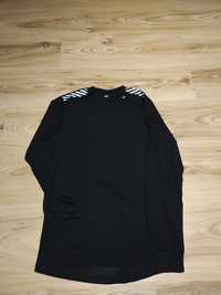 Czarny Longsleeve Sportowy Termiczny Treningowy Helly Hansen