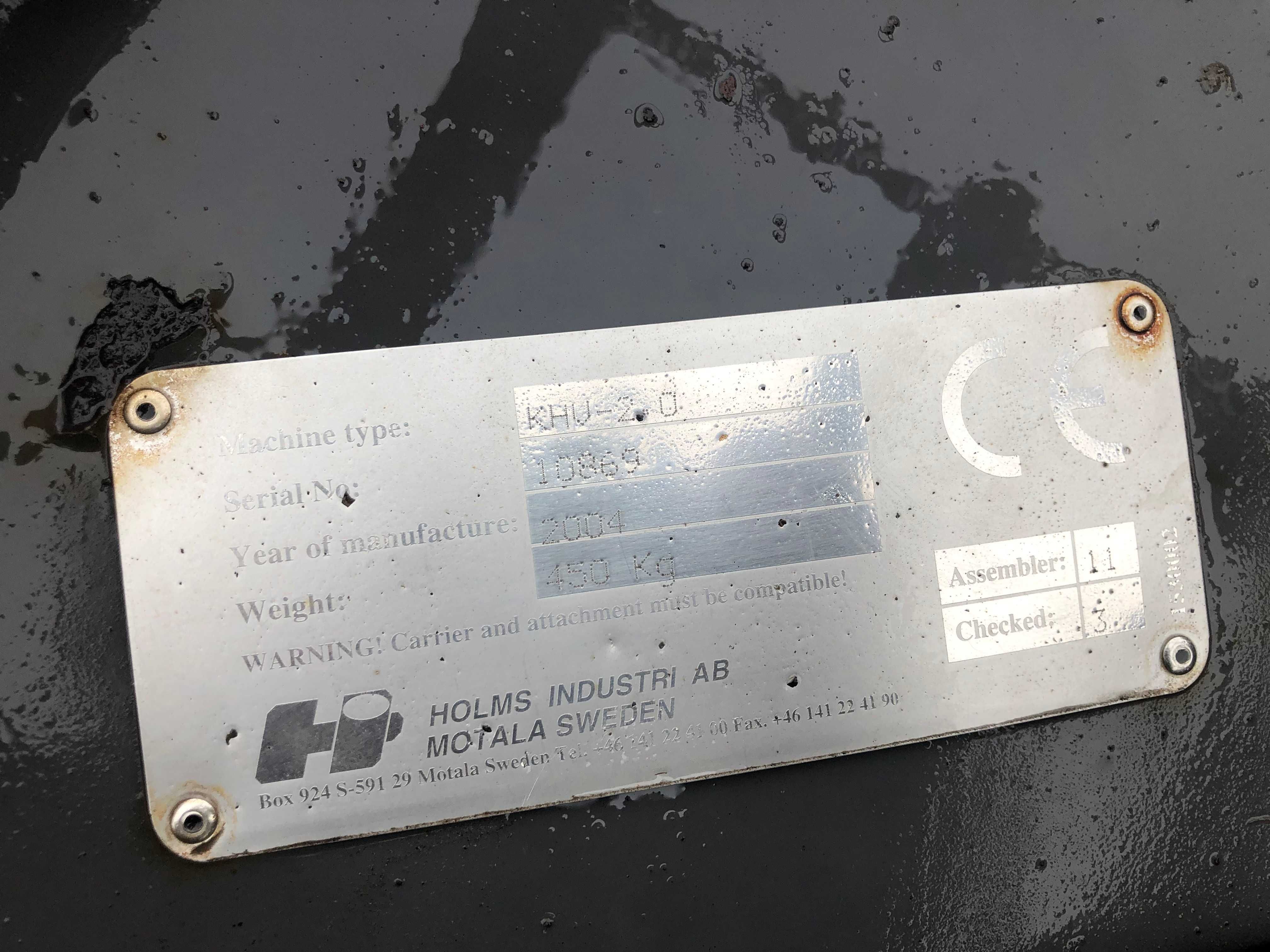 Pług do śniegu Holms odśnieżny regulowany V hydrauliczny śnieżny