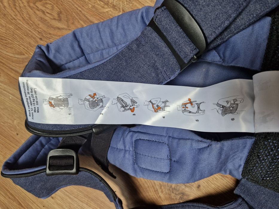 BabyBjorn nosidło nosidełko One granatowe