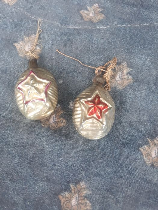 Ёлочные игрушки периода ссср