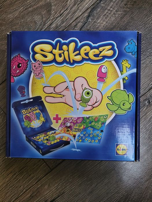 Gra planszowa stikeez figurki