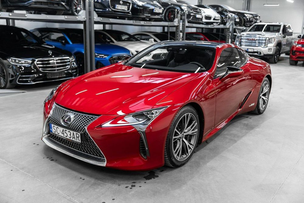 Lexus LC 500h V6 359 KM. Salon PL. Bezwypadkowy. Stan idealny. FV23%.