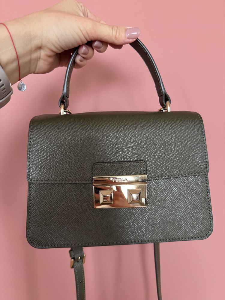 Сумка Furla оригінал зелена