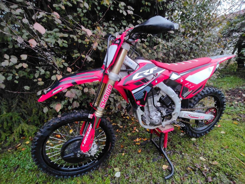 Honda crf 450 stan bdb 2021r kontrola trakcji.(sxf,yzf,kxf)