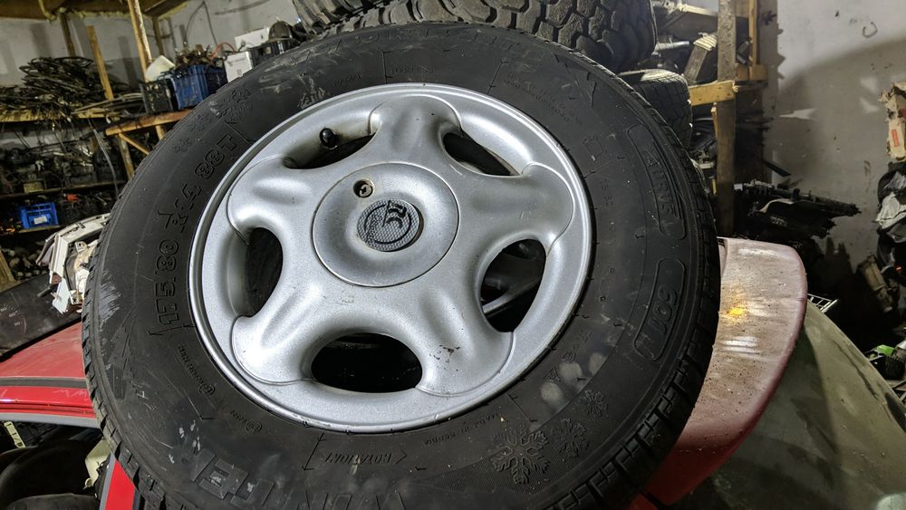 Титани р14 4 на100 з зимовою гумою