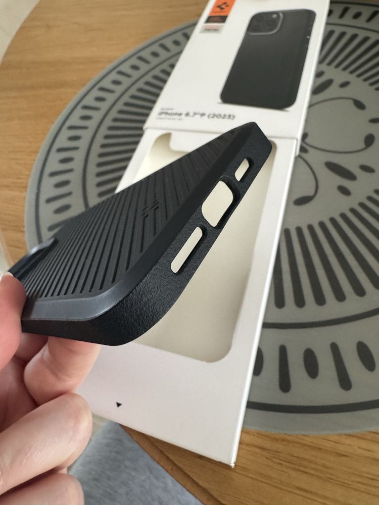 Etui Case Spigen Core Armor iPhone 15 Pro Max MATTE Black Case