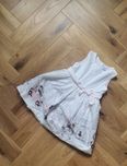 116 mayoral sukienka biala z rozowym wzorem wesele  t6