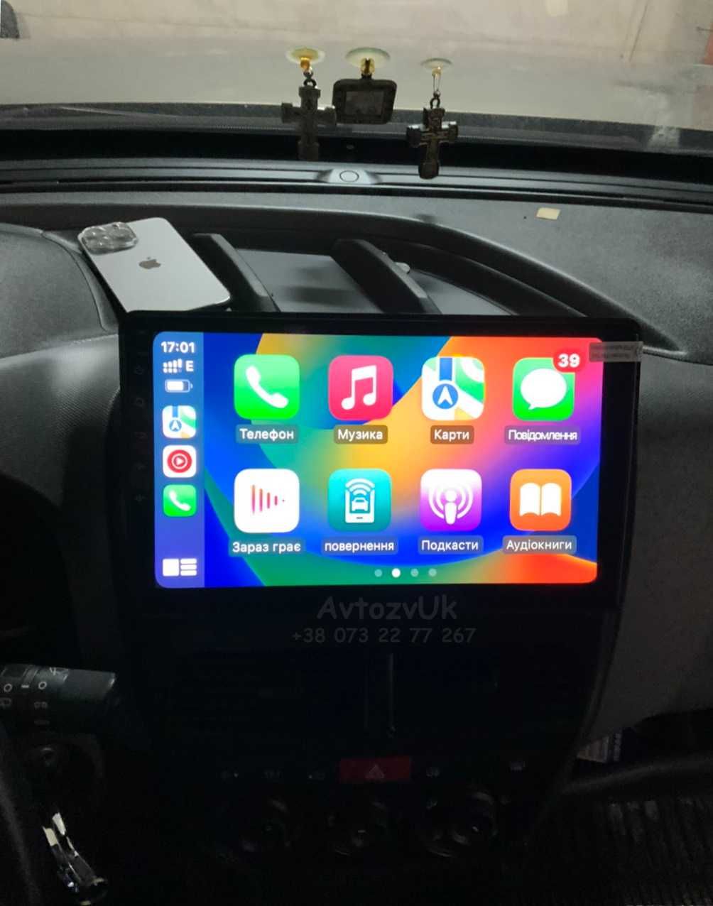 Магнитола Fiat DOBLO Opel COMBO 2 дин Добло Комбо CarPlay Android 13