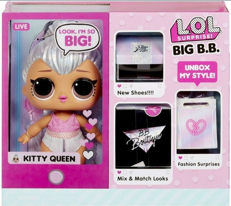 LOL Surprise Big B.B. Kitty Queen