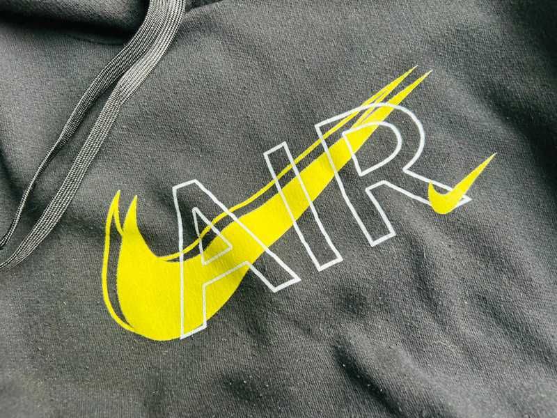 Nike air czarna bluza kangurka L 40 klasyczna z kapturem