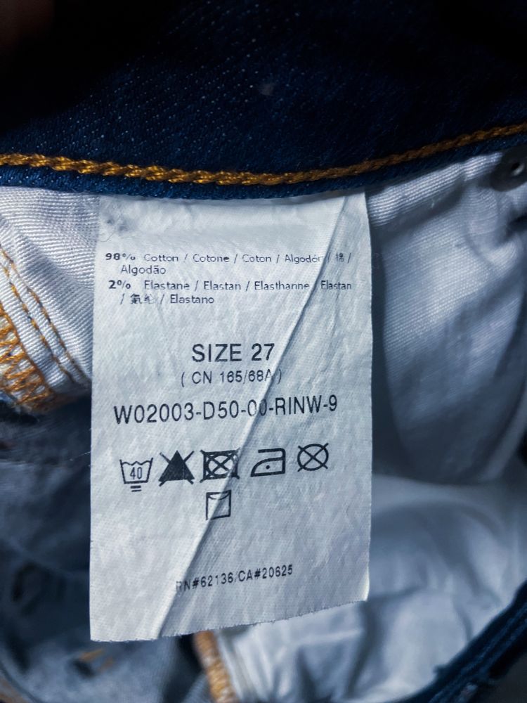 Super Tanio! Jeansowe Damskie Spodnie «GUESS» Skinny Fit / S