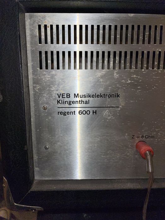 Vermona regent 600H 120вт гітарний стек