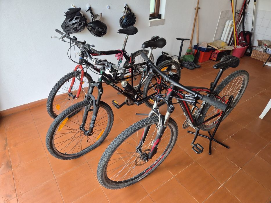 3 bicicletas de montanha