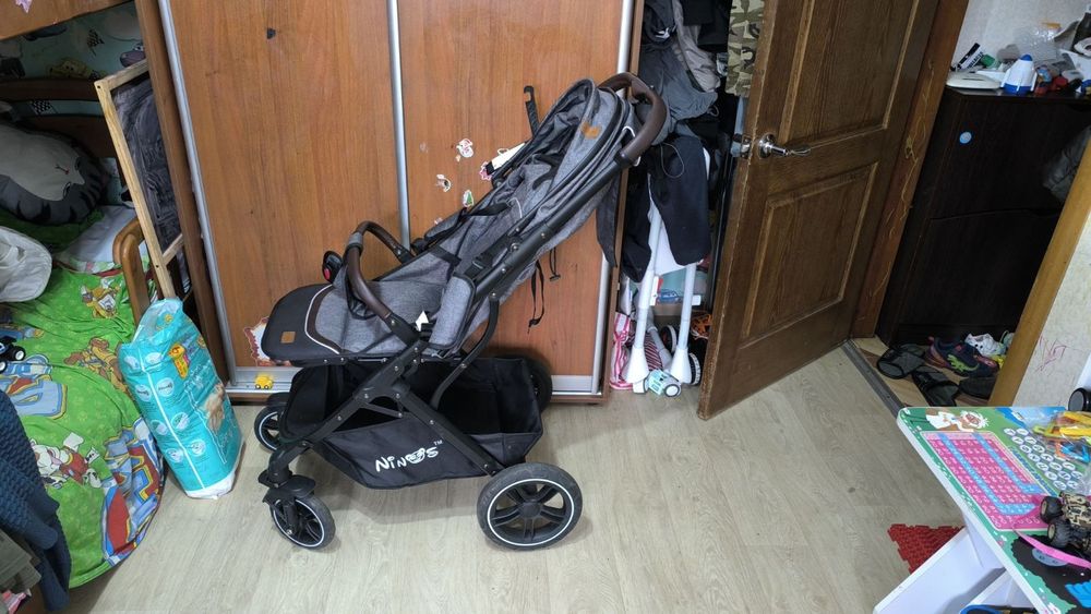 Прогулянкова коляска Ninos Nava Grey