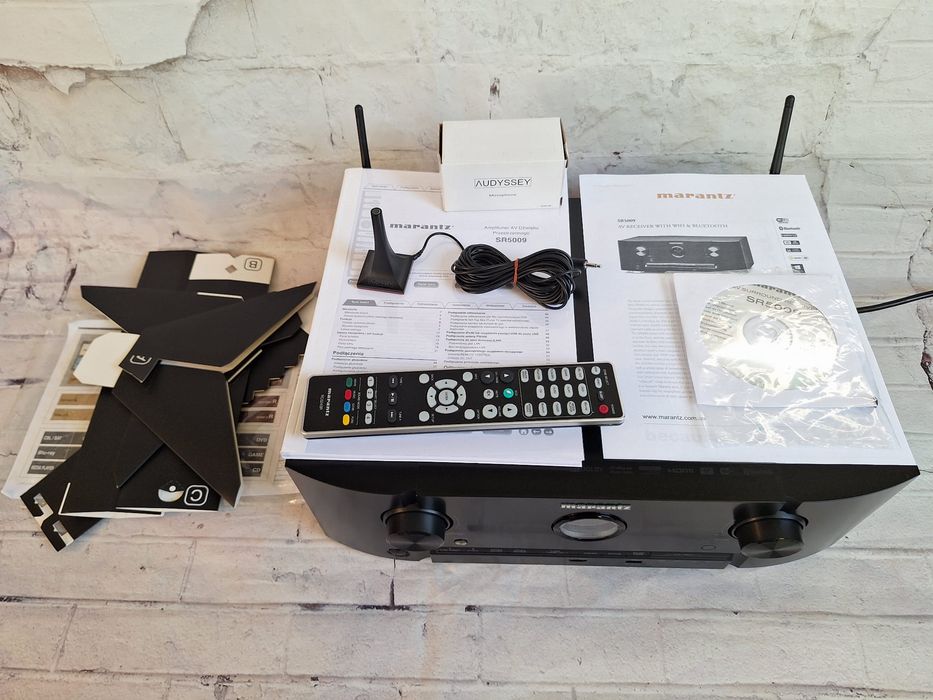 Marantz SR5009 Mocny 180W 7.2 Wi-fi Bt 4k  Atmos  net radio