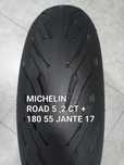 pneu seminovo mota 180/55/17 michelin road 5-2,ct+
